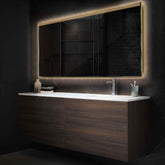 Espejo LED Rectangular | Control por interruptor de pared | Luz blanca cálida - Reyze Seria Edge Model 5